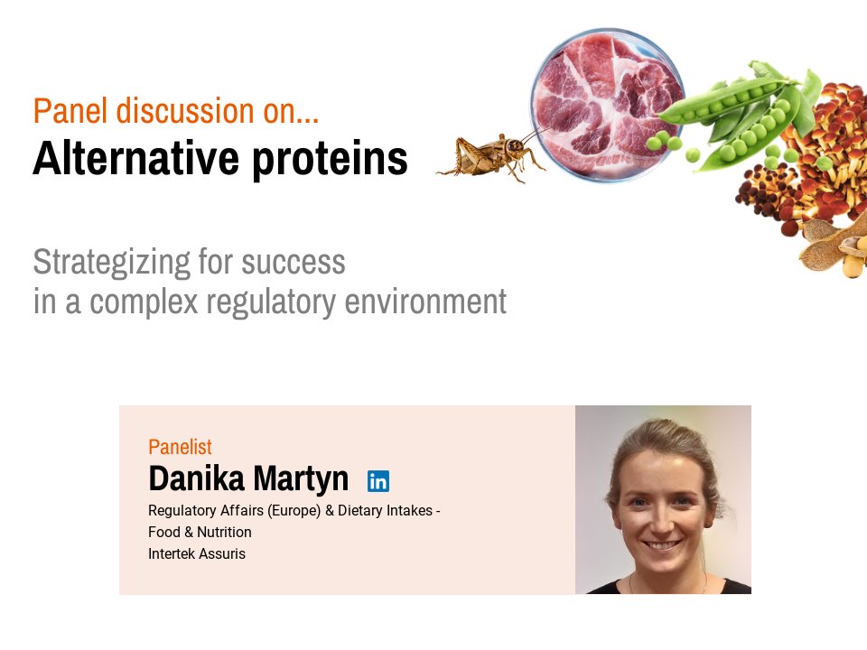 Panel discussion on Alternative proteins - Intertek Assuris - AgroFOOD ...